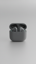Wireless Graphite Earbuds With Charging Case