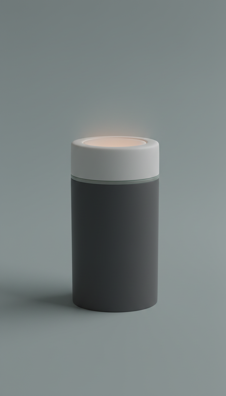 Difusor de Aroma de Cerámica Mate con Luz Suave