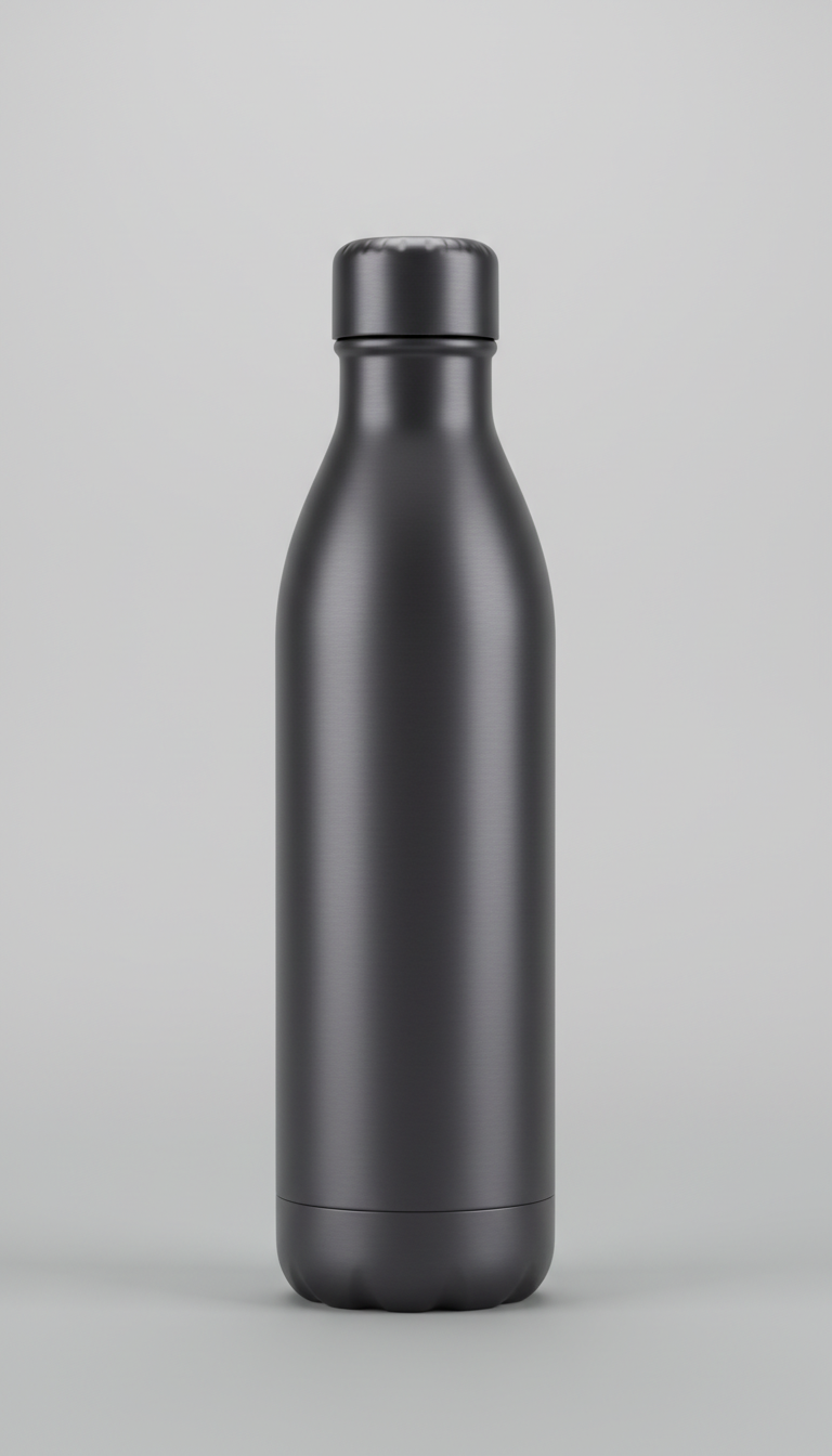 Botella de agua aislada de acero inoxidable 500ml